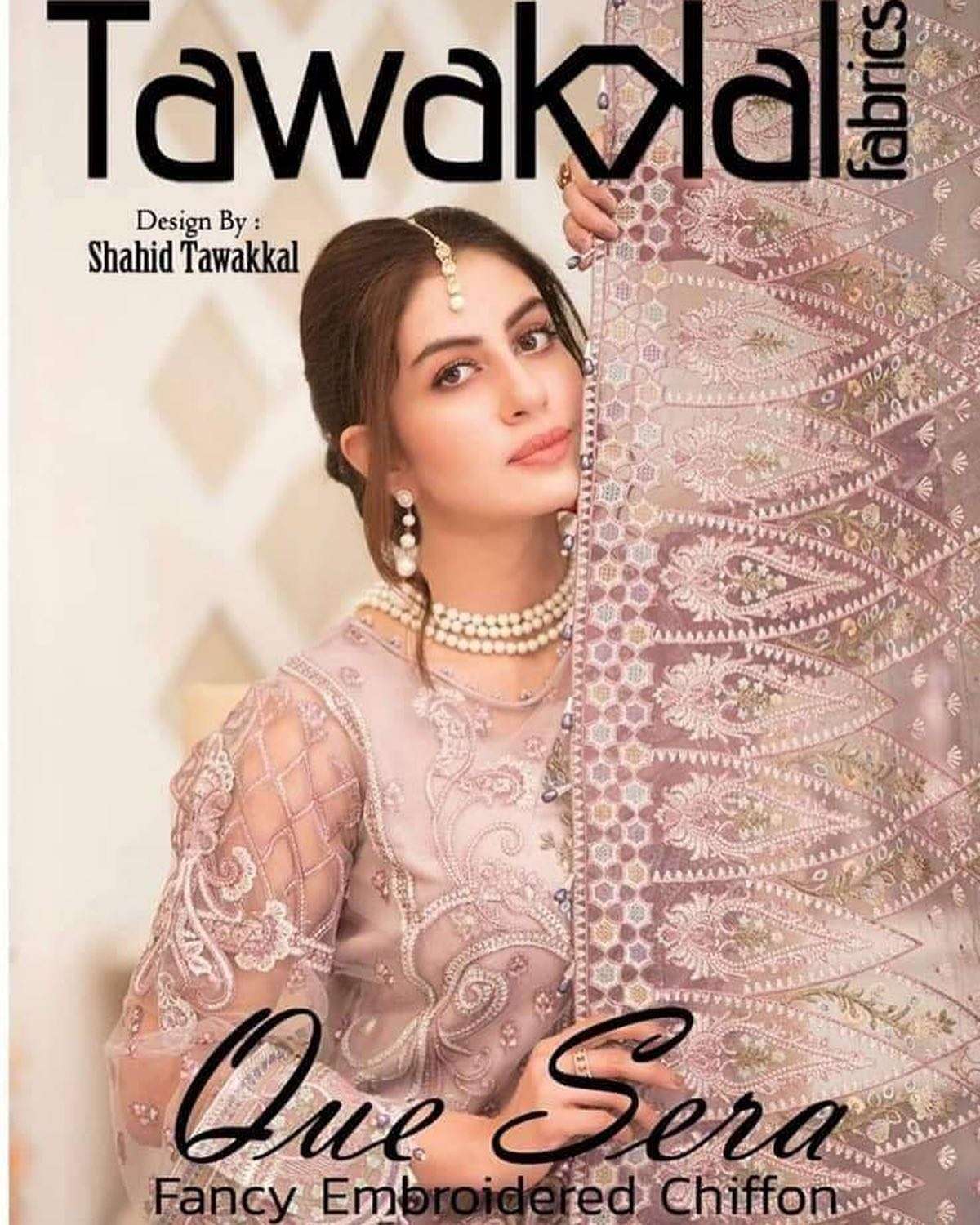 QUE SERA Fancy CHIFFON Tawakkal 